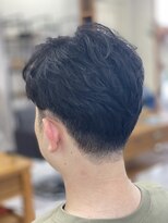 フレアヘアー(flair hair) センターパートツーブロック