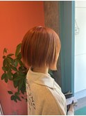 切りっぱなしボブ