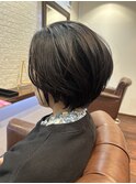 癖や広がりを気にして諦めていたショートボブが叶う♪