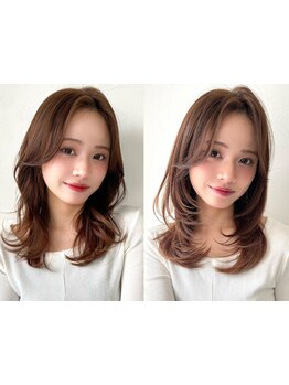 髪の長さは変えたくないけど雰囲気を変えたい方に!最旬のレイヤーカットもお任せください◎【銀座/有楽町】
