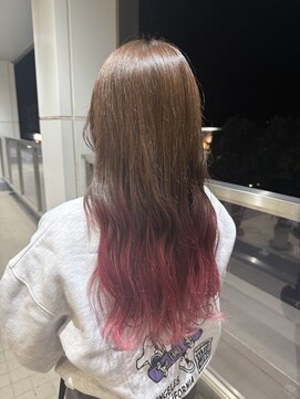 ピンクグラデーション