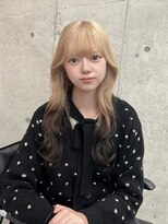 ローレン(Lolen.)&nbsp;【ブロンドベージュ×ブラウン ウェーブ巻き】しまゆー