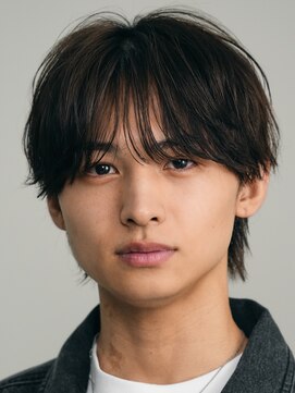 フィフス 大分(fifth) 大分ニュアンスパーマメンズカットシースルーラウンドマッシュ