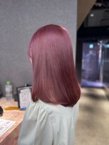 エン 栄店(enne)&nbsp;大人ガーリー/ダークアッシュ/ミディアムレイヤーカット/栄