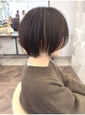 横顔美人ショート/横浜/ショート/髪質改善