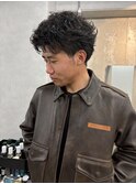 アクティブショート/ピンパーマ/スパイキーショート/fade/barber