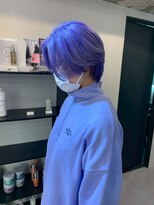 ペレ 原宿(PELE)&nbsp;ピンクベージュ/アンブレラカラー/クールショート/前髪/原宿