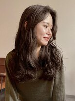 マッシュ チャヤマチ(MASHU chayamachi) 柔らか透明感/ブリーチなし/オリーブブラウン/大阪梅田