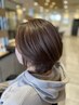 【大谷限定】脱白髪染めカラー＋ヘアケア ￥18800+指名料