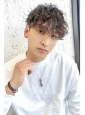 メンズパーマ×ニュアンスカラー