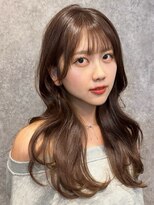 ココア(cocoa) レイヤーカット×透明感グレージュ
