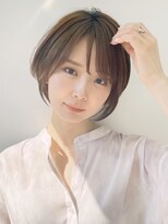 ローマー 明治神宮前 渋谷(ROAMER) ショートカット切りっぱなしボブ髪質改善縮毛矯正レイヤーボブ
