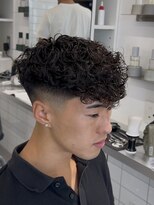 グルーマーズクレッジ 渋谷店(GROOMER/S CREDGE)&nbsp;スペインカール　フェード　ラルフカール　ラフカール