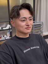ガレージ 原宿 表参道(Garage) ニュアンスパーマメンズパーマメンズショートビジネスヘア原宿