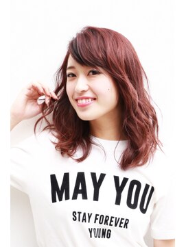 アーヴィル フォーヘア(ARVIRE for Hair) ゆるりんウェーブ×ローズピンクカラー