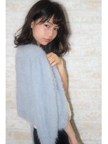 ヘアーアートシフォン 池袋西口店(Hair art chiffon)&nbsp;似合わせカットでブルージュ＆ヴェールウェーブのセミディ 川口