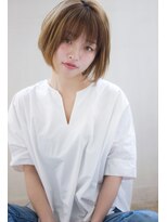 マリアバイアフロート(Maria by AFLOAT) エフォートレスな大人かわいいボブ シースルーバング◎オン眉◎