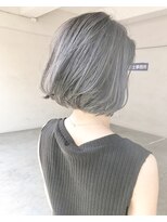 ヘアーアンドアトリエ マール(Hair&Atelier Marl)&nbsp;【Marl】グレージュカラーの無造作ボブ♪