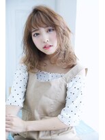 フィガロ ミリー 北生駒店(Figaro Mily)&nbsp;【figaro】ハイトーンゆるふわミディ