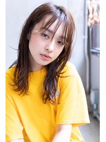 レニーバイエース(LANY by ACE)&nbsp;【LANY 横浜】 小顔ウェーブ×セピアアッシュ