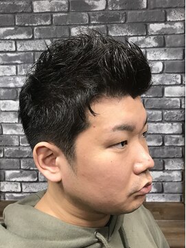 バーバーサロン ヘアージェニック(BarBer Salon Hair Genic) Genic メンズショートスタイル