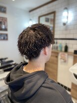 ブルートバーバーショップ(BLUET Barber Shop) ツイストパーマスタイル