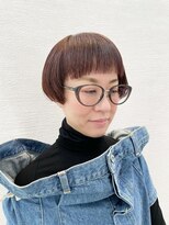 クロリ 淡路店(Chlori)&nbsp;大人かわいいショートボブ30代人気ナチュラルな丸みメリハリ