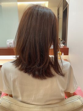 マーリャヘアー(mallia hair) くびれ外ハネミディアム☆彡