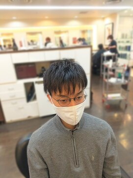 ロイヤルマン 梅田(ROYAL MAN) ツーブロックショート