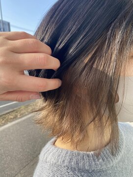 ヘアーデザイン ビビッドリンク(HAIR DESIGN VIVID link) インナー ベージュ☆