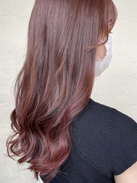 千凛 ピンクブラウンカラー