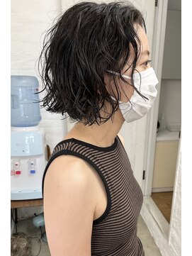 コス(kos) 大人かわいい/夏ショート/似合わせカット/リラクシーボブ