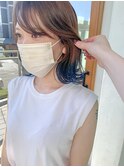 【mori担当】裾カラー×ブルー20代/30代/40代/50代