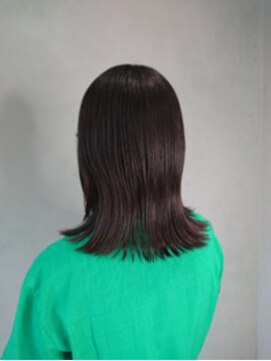 オレロ 国立(olelo) 大人ガーリー/似合わせカット/リバースセンターパート/国立