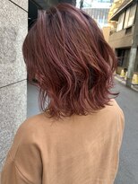アヴァンスアンス 広島袋町店(AVANCE.ens) 秋カラー×チェリーレッド
