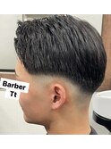 barberカット【ミドルフェード】