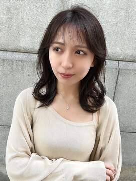 レスピア 銀座中央通り店(Respia) 王道ゆるふわ大人セミディ【銀座/有楽町】30代40代50代