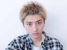 ☆幅広い層から圧倒的に人気爽やかショート☆金髪スパイキーショートは若い世代に人気【HAVANA渋谷】