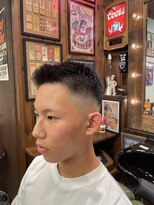 ヘアーデザイン スワロー(hair design Swallow) バーバースタイル×クルーカット