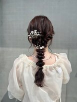 グラードヘアー(Grado hair)&nbsp;編み下ろしヘアアレンジ