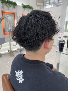 フォルテ 中田店 【メンズ】ゆるめ波巻きパーマ