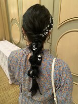 ウシワカマル ミライ(USHIWAKAMARU MIRAI) hair arrange / 編みおろし