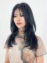 アイティーバイアルバム 八王子店(IT by ALBUM)&nbsp;ウルフレイヤーブルーブラック_ピンクブラウン_ba471601