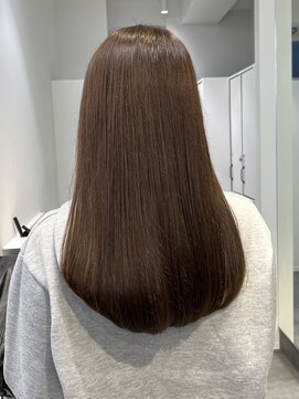 コレクティブワーク 表参道 渋谷(COLLECTIVE WORK) 髪質改善　耐熱トリートメント　レイヤー　ベージュ【表参道】