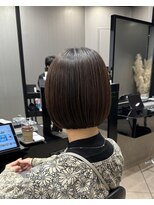 ハルキ ミナト ジャパン オオサカ(HARUKI MINATO japan OSAKA)&nbsp;丸みボブ 20代30代40代ヘア 小顔 大阪ボブ 梅田