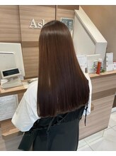 アッシュ 中目黒店(Ash) 毛先まで綺麗になるプレミアム髪質改善縮毛矯正