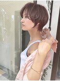 ショートボブ髪型20代30代40代50代前髪あり前髪なし面長丸顔小林