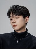 韓国マッシュセンターパートダウンパーマニュアンスパーマウルフ