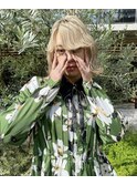 ハニーブロンド×顔周りレイヤー(表参道!