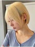 30代40代大人女性/前髪ありショートボブ/ショートヘア/髪質改善